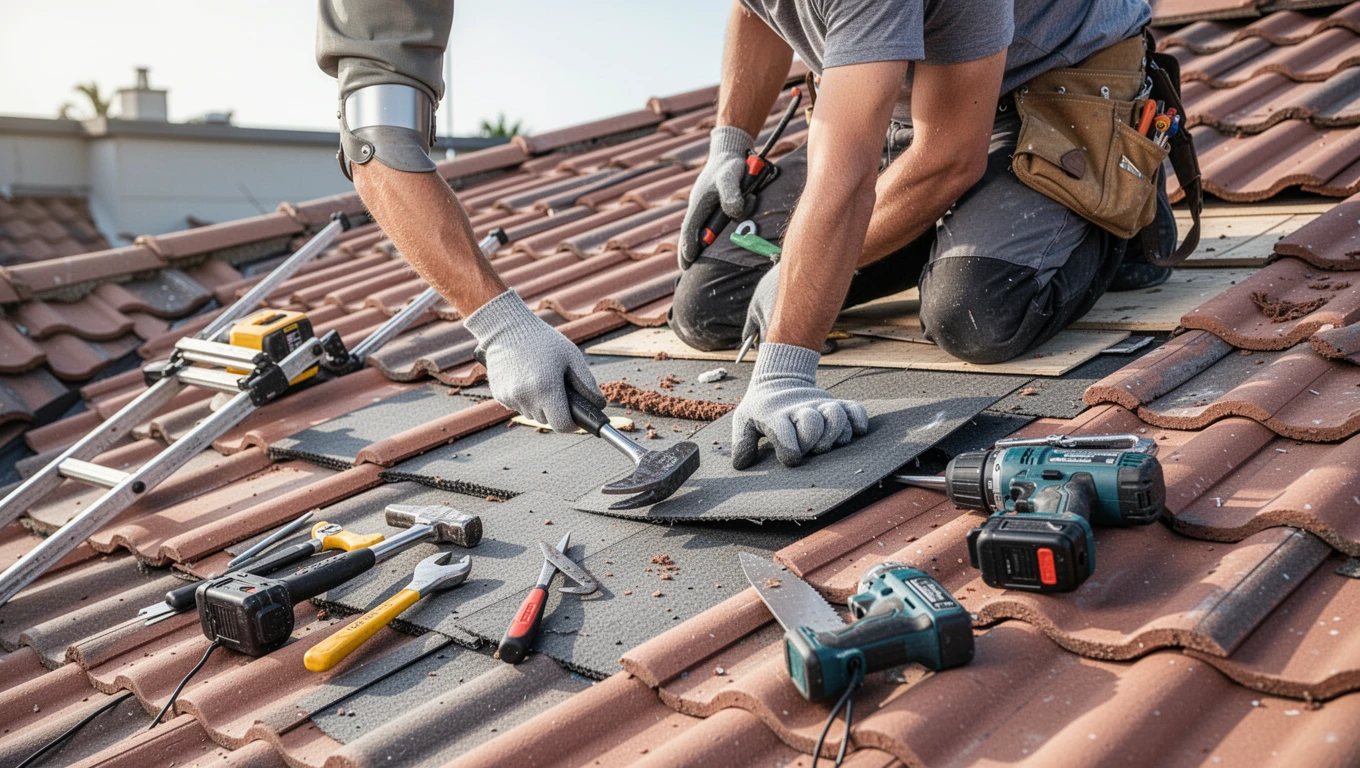 Tile Roof Replacement