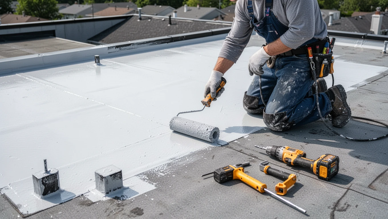 Flat Roof Coating